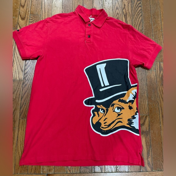AKOO EMPIRE Other - AKKO EMPIRE
Stylish Red Polo Shirt with Fox Design